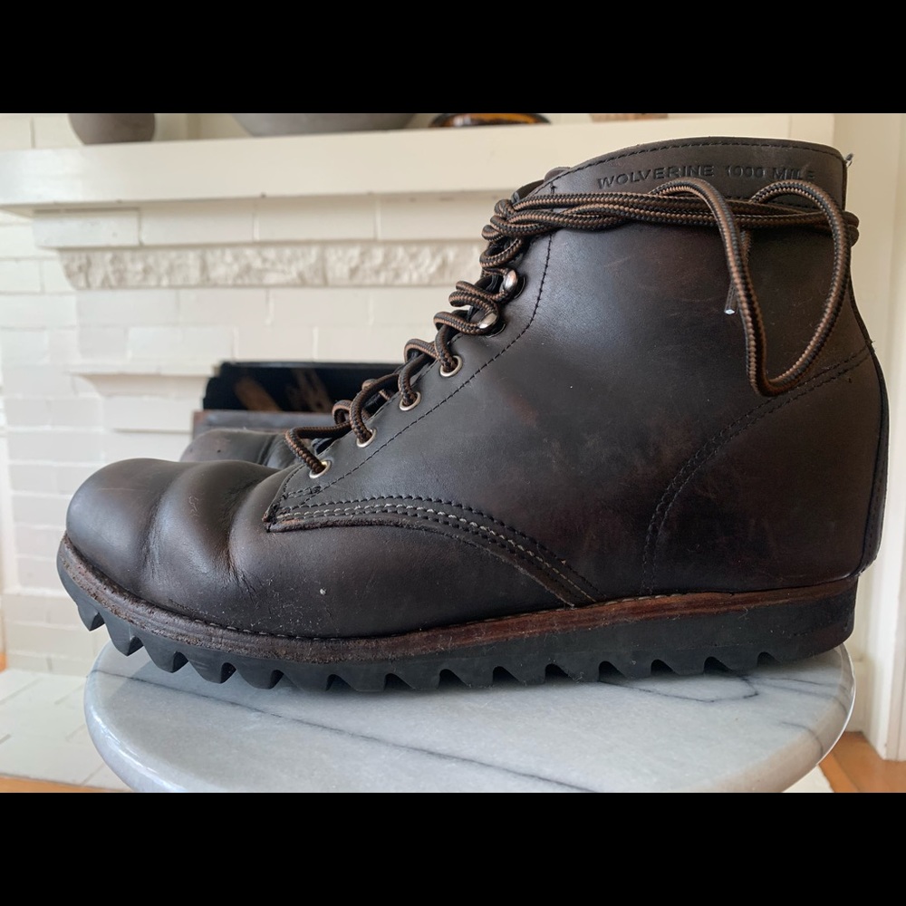Wolverine Original 1000 Mile Boot RARE Ripple Sole